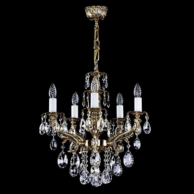 Подвесная люстра Artglass Etela V. Brass Antique CE Фото № 1