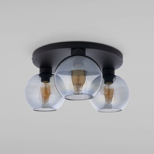 Потолочная люстра TK Lighting 2776 Cubus Graphite Фото № 1
