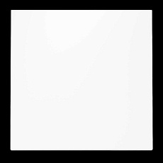 Клавиша для выключателя/переключателя одноклавишного S70 (белый матовый) Voltum VLS000102 1