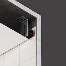 Теневой профиль Flexy для натяжных потолков 8674 BRUS 04 9005 1