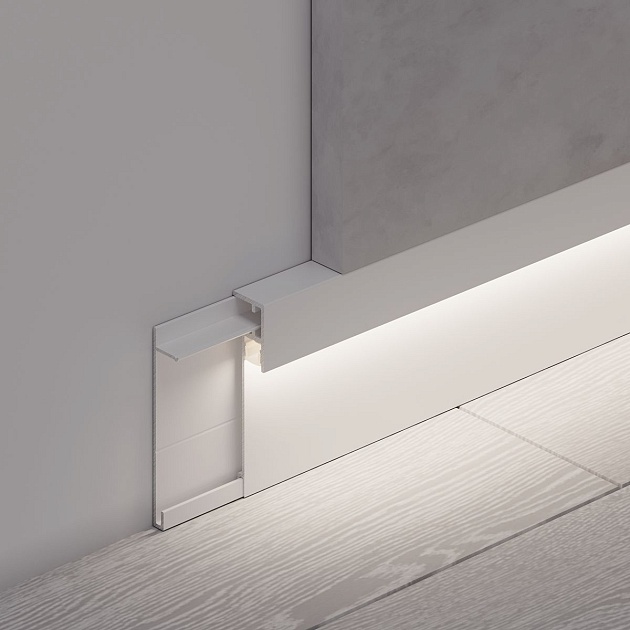 Профиль Arlight Plintus-H54B-2000 White 046141 Фото № 2