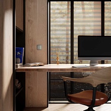 Выключатель встраиваемый Voltum S70 для жалюзи 10А шелк VLS020704 3