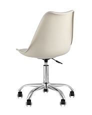 Офисный стул Stool Group BLOK пластиковый бежевый Y818 beige 5