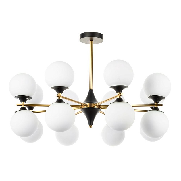 Подвесная люстра Arte Lamp Mimosa A3649PL-16PB изображение 1 Подвесная люстра Arte Lamp Mimosa A3649PL-16PB Фото № 1