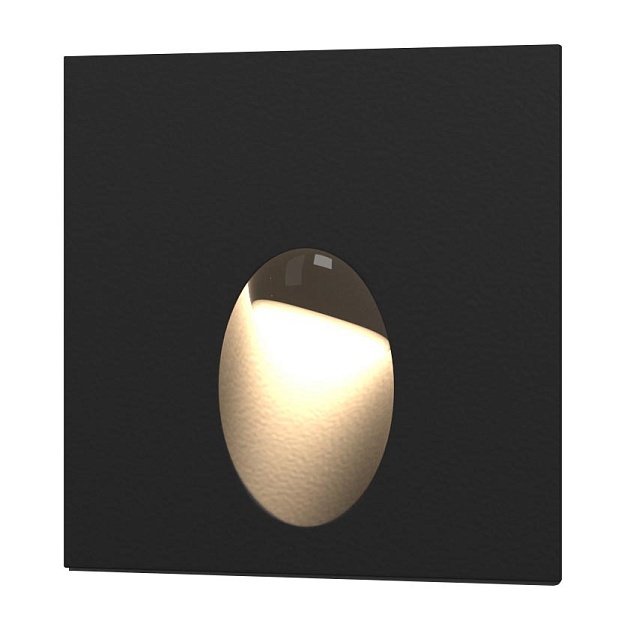 Встраиваемый светодиодный светильник Elektrostandard MRL LED 1102 черный a049742 фото 