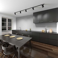 Трековый светодиодный светильник Elektrostandard Klips черный 15W 4200K LTB21 a040438 1