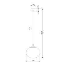 Подвесной светильник TK Lighting 4817 Vibe 1