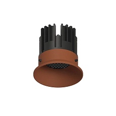 POINTS Точечный светильник GLAZ LED 220В 8Вт 4000К CRI90 50° NO-DIM терракотовый