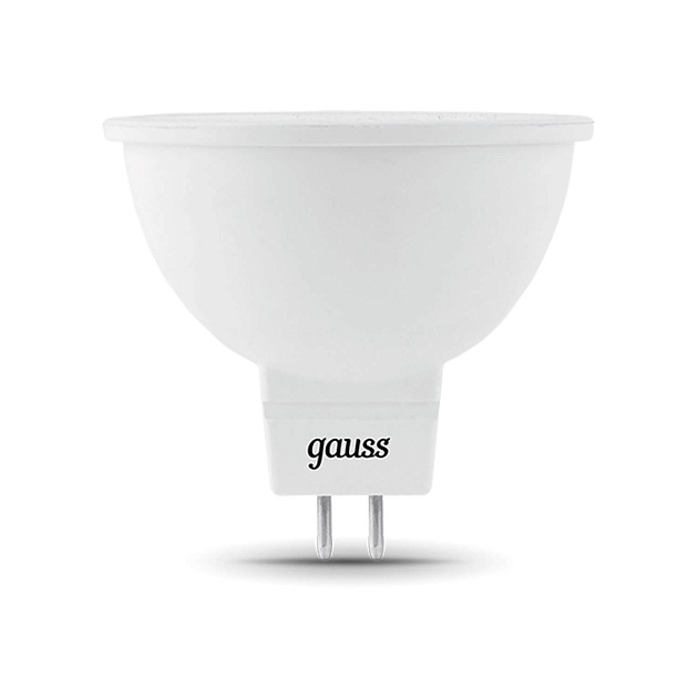 Лампа светодиодная Gauss GU5.3 5W 2700K матовая 201505105 фото 6
