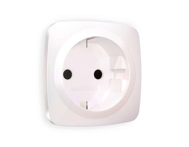 Лицевая панель розетки AMBRELLA VOLT OP2070 Фото № 1