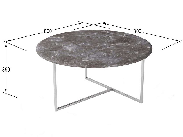 Журнальный стол Мебелик Маджоре 006355 Фото № 3