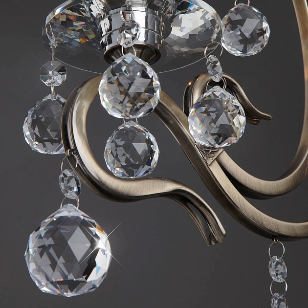 Бра Eurosvet 12505/1 античная бронза Strotskis Фото № 3