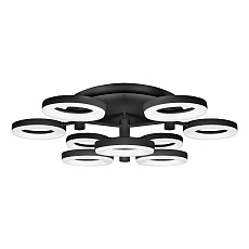 Потолочная светодиодная люстра iLedex Jomo FS-014-X9 108W BK 3