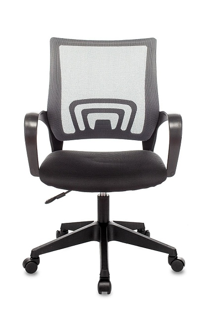 Офисное кресло Topchairs ST-Basic темно-серый TW-04 сиденье черный TW-11 сетка/ткань ST-BASIC/DG/TW-11 фото 2