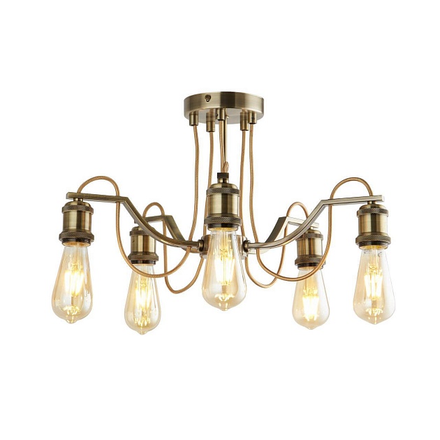 Потолочная люстра Arte Lamp Inedito A2985PL-5AB изображение 1 Потолочная люстра Arte Lamp Inedito A2985PL-5AB Фото № 1