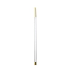 Подвесной светодиодный светильник Indigo Vettore 14006/1P Gold V000037L 1