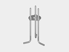 Закладная для опоры Lumker GW-TC-BASE-GR 045674