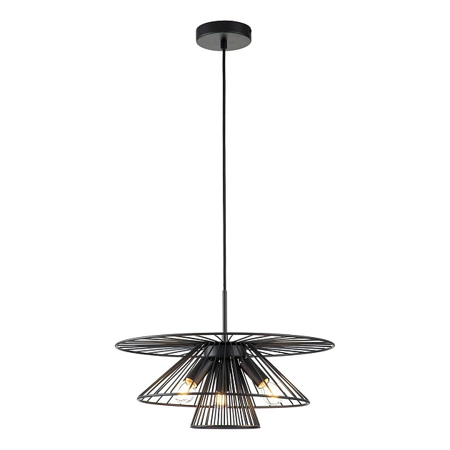 Подвесная люстра Indigo Strato 10016/3P Black V000287 изображение 1 Подвесная люстра Indigo Strato 10016/3P Black V000287 Фото № 1