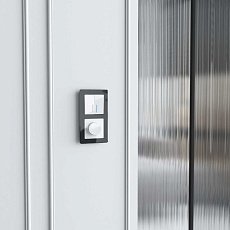 Рамка Werkel Acrylic на 2 поста черный W0022708 4690389184857 1