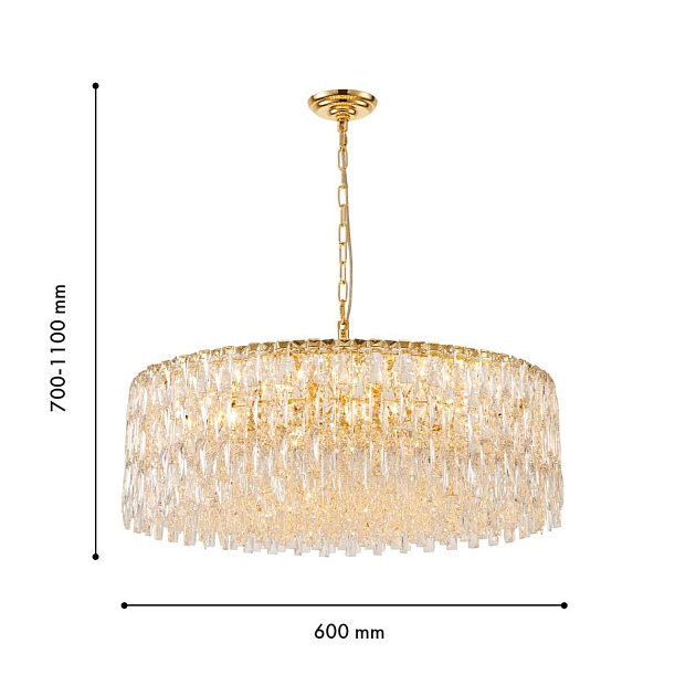 Подвесная люстра Favourite Robby 4722-18P Фото № 3