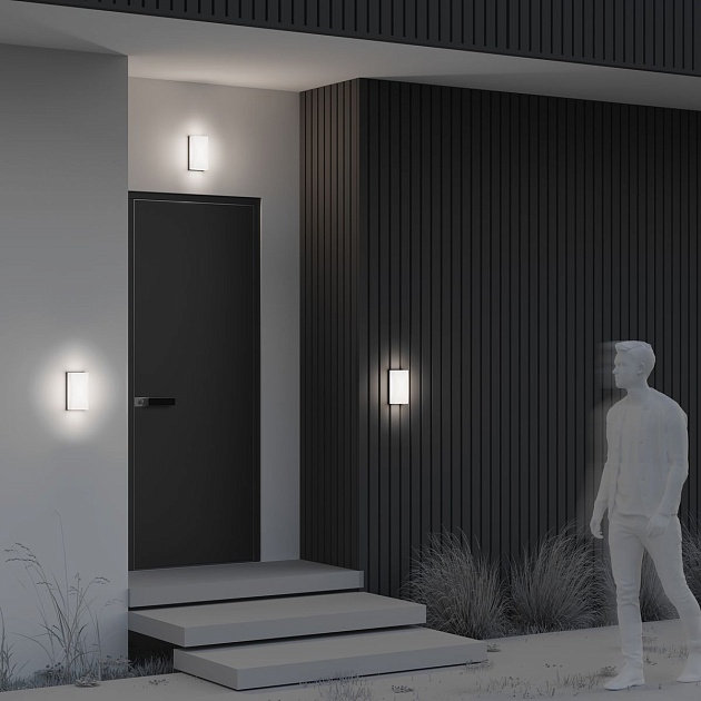 Уличный настенный светодиодный светильник Maytoni Badd O454WL-L10GF3K изображение 2 Уличный настенный светодиодный светильник Maytoni Badd O454WL-L10GF3K Фото № 2