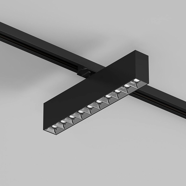 Трековый светодиодный светильник Denkirs Edder DK6444-BK Фото № 3