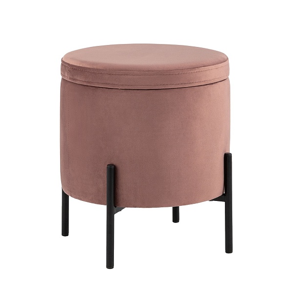 Пуф Stool Group Грейс велюр пыльно-розовый vd-grays-b15 изображение 1 Пуф Stool Group Грейс велюр пыльно-розовый vd-grays-b15 Фото № 1