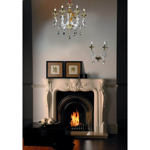 Подвесная люстра Divinare Simona 5125/07 LM-6 Фото № 5