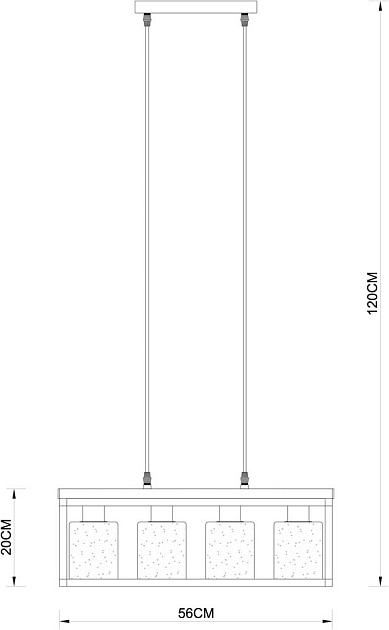 Подвесная люстра Arte Lamp Dublin A7025SP-4BK фото 2