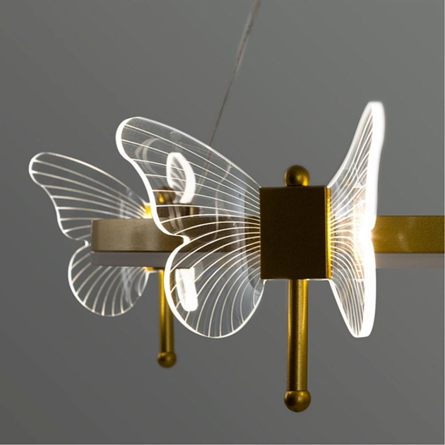Подвесная светодиодная люстра Arte Lamp Darcy A2187LM-1GO Фото № 4