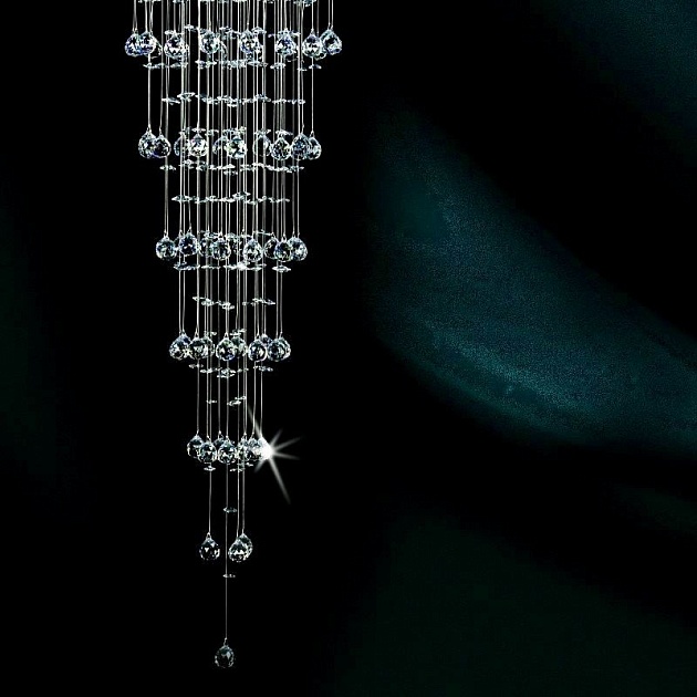 Каскадная люстра Artglass Jacqueline CE изображение 2 Каскадная люстра Artglass Jacqueline CE Фото № 2