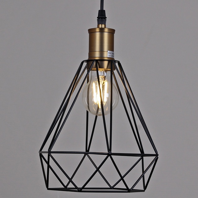 Подвесной светильник Reluce 04773-0.4-01 BK Фото № 3