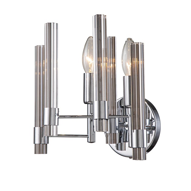 Бра Indigo Favara 11040/2W Chrome V000459 изображение 1 Бра Indigo Favara 11040/2W Chrome V000459 Фото № 1
