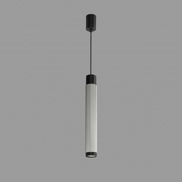 Подвесной светильник iLedex Delta 2366-1 BK+SL Фото № 1