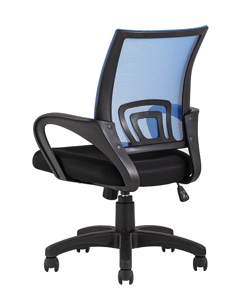 Офисное кресло TopChairs Simple синее D-515 blue изображение 5 Офисное кресло TopChairs Simple синее D-515 blue Фото № 5