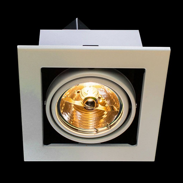 Встраиваемый светильник Arte Lamp Technika A5930PL-1WH фото 4