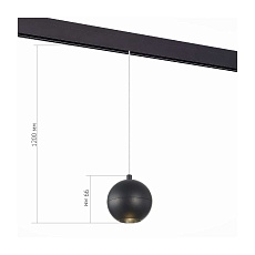 Трековый светодиодный светильник для магнитного шинопровода ST Luce Bole ST354.433.12 3