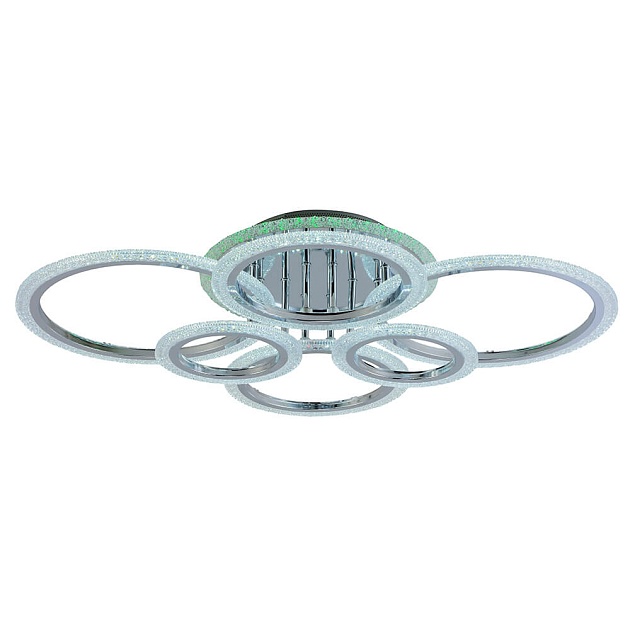 Потолочная светодиодная люстра Profit Light 8086/6 CHR изображение 2 Потолочная светодиодная люстра Profit Light 8086/6 CHR Фото № 2