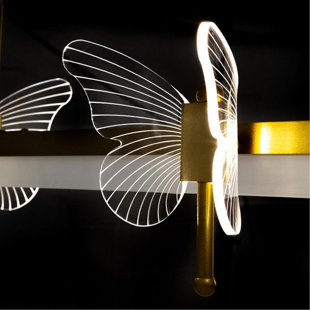Подвесная светодиодная люстра Arte Lamp Darcy A2187SP-1GO изображение 3 Подвесная светодиодная люстра Arte Lamp Darcy A2187SP-1GO Фото № 3