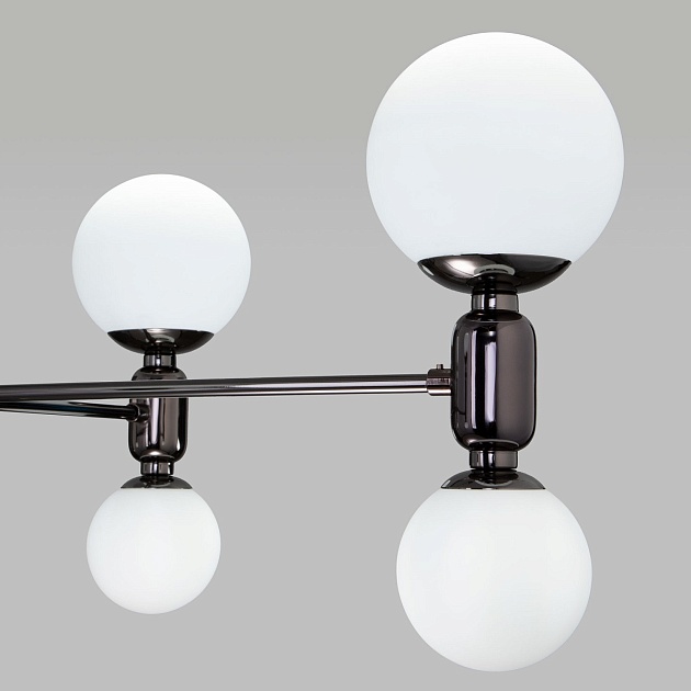 Подвесная люстра Eurosvet Bubble 30182/8 черный жемчуг Фото № 3