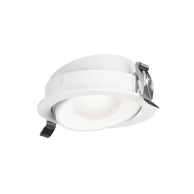 Встраиваемый светодиодный светильник Maytoni Technical Downlight Lens DL105-12W4K-W Фото № 1