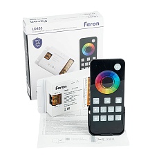 Контроллер RGB с пультом, таймером и визуализатором звука, 12-24-48V Feron LD483 52098 1