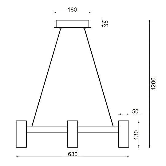 Подвесной светильник Vele Luce Neo VL10012P06 Фото № 4