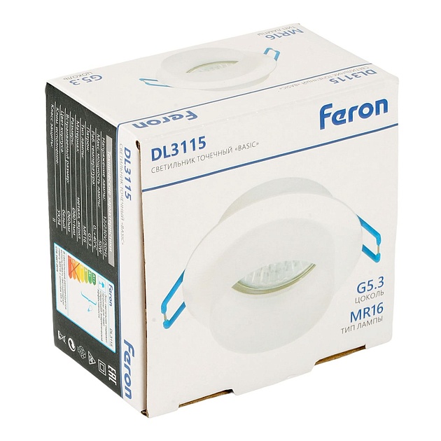 Встраиваемый светильник Feron DL3115 51935 изображение 2 Встраиваемый светильник Feron DL3115 51935 Фото № 2