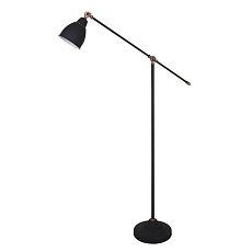 Торшер Arte Lamp Braccio A2054PN-1BK