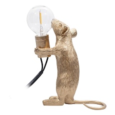 Настольная лампа Loft IT Mouse 10313 Gold 2