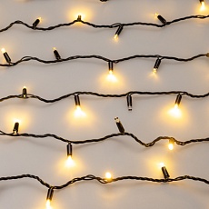 Уличная светодиодная гирлянда Ardecoled нить 230V теплый белый ARD-String-Classic-1000-Black-100Led-Pulse Warm 031649 2