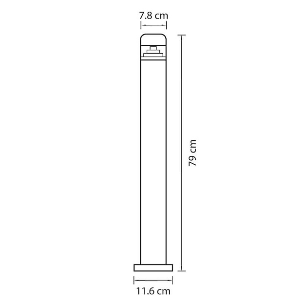 Уличный светодиодный светильник Lightstar Raggio 376707 изображение 2 Уличный светодиодный светильник Lightstar Raggio 376707 Фото № 2