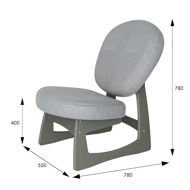 Кресло Мебелик Смарт G Силуэт 008464 Фото № 4