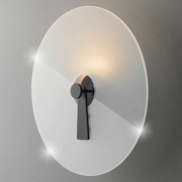 Бра Crystal Lux CHIAROSCURO AP6W LED BLACK Фото № 2